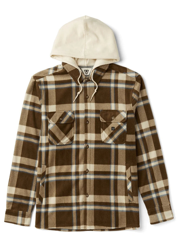 Eco-Zy Polar Flannel Shirt Jacket - Dark Earth