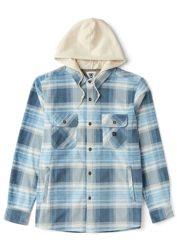 Eco-Zy Polar Flannel Shirt Jacket - Blue Haze