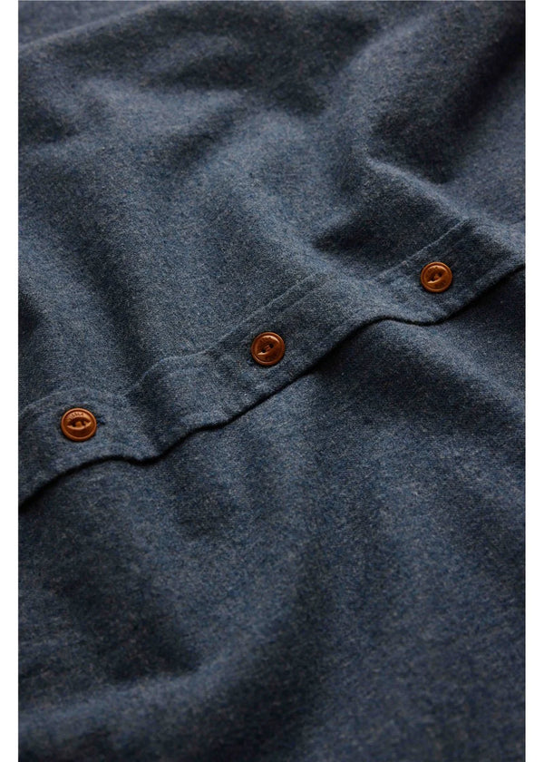 Go To Lightweight Flannel - Deepwater Heather