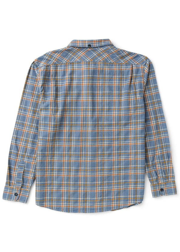 Central Coast Eco LS Flannel - Blue Haze