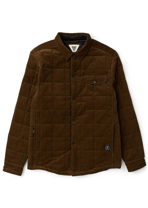 Cronkite Organic Cord Jacket - Dark Earth