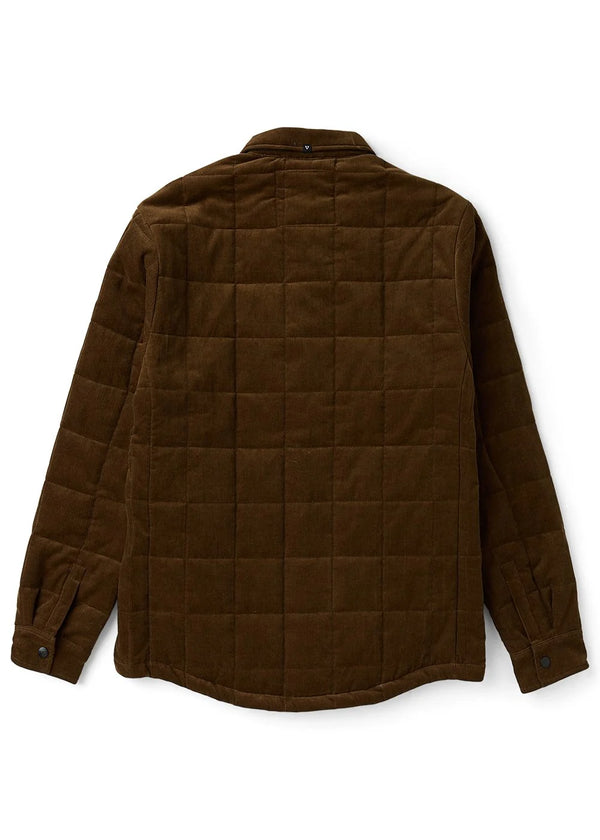Cronkite Organic Cord Jacket - Dark Earth