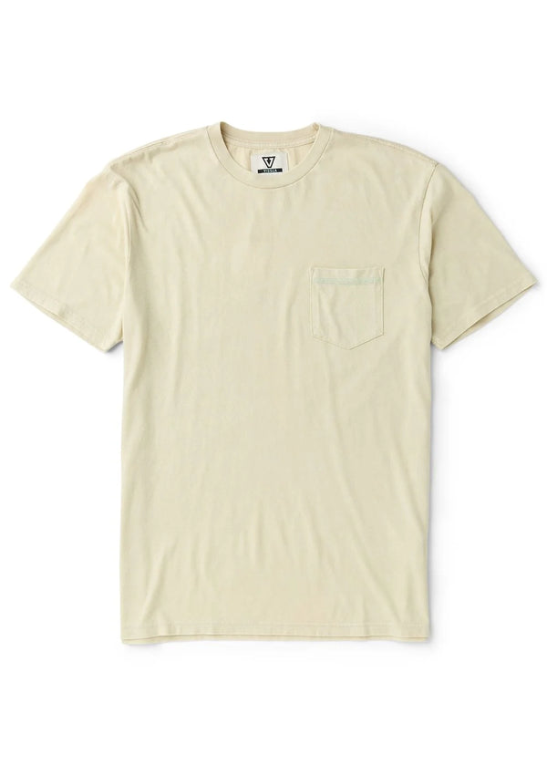 Solid Sets Cosmic Wash Short Sleeve Pocket Tee - Dune