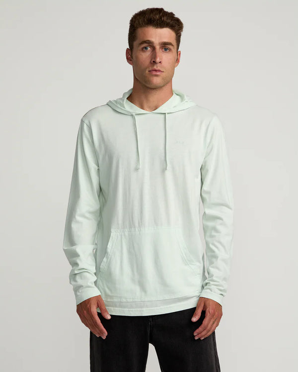 PTC Pigment Hooded Long Sleeve - Light Blue