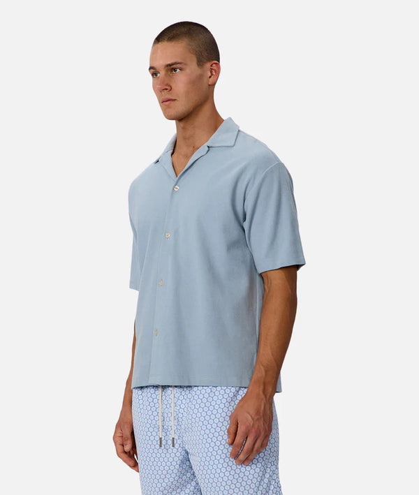 The Mercer SS Shirt - Aqua