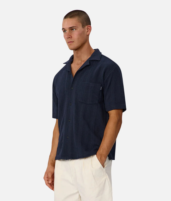Malaga SS Shirt - New Navy