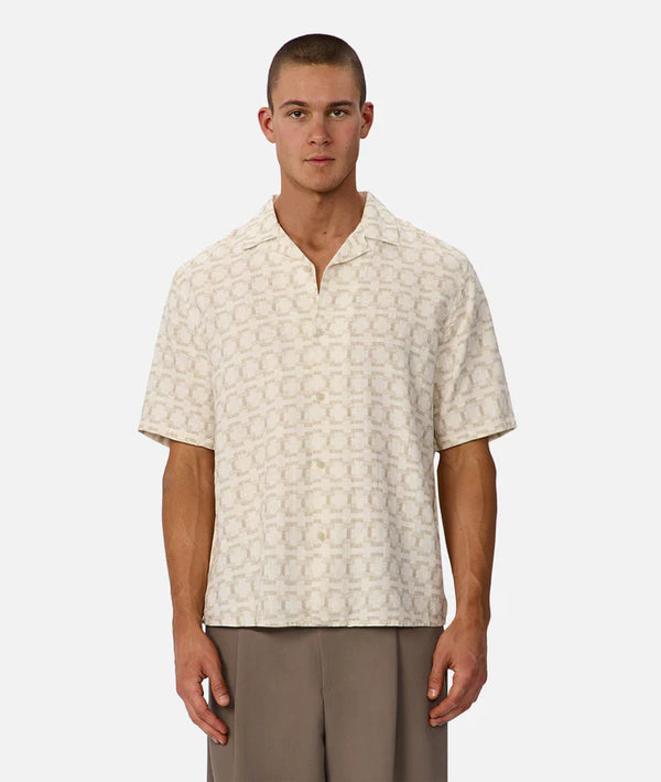 Santana Shirt - Cream Olive