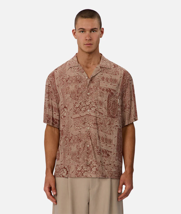 Pasadena Shirt - Rust Combo