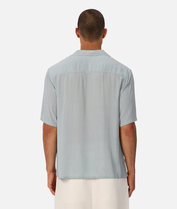 The Hermosa SS Shirt - Steel Turquoise