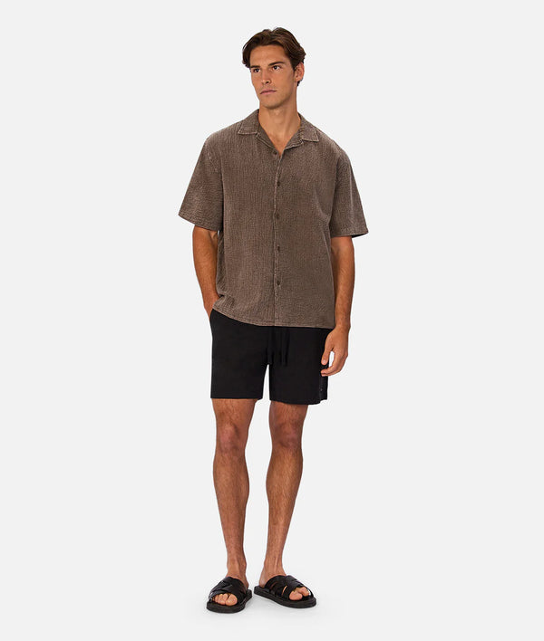 The Canyon SS Shirt - Bark