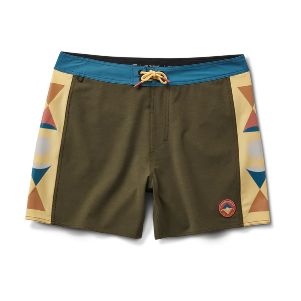 Passage 16" Side Panel Boardshorts - Military