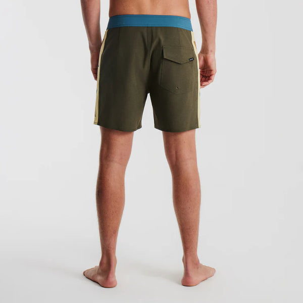 Passage 16" Side Panel Boardshorts - Military