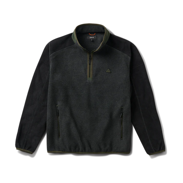 Campover Fleece Mock Hoodie - Onyx