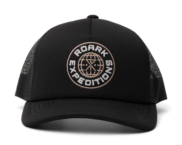 Foam Trucker Global Snapback - Black