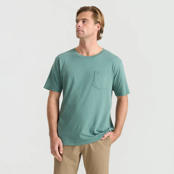 Made to Fade Tee - Washed Slate Green