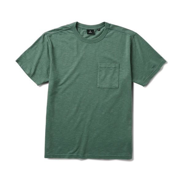 Well Worn Organic Short Sleeve Shirt - Slate Green