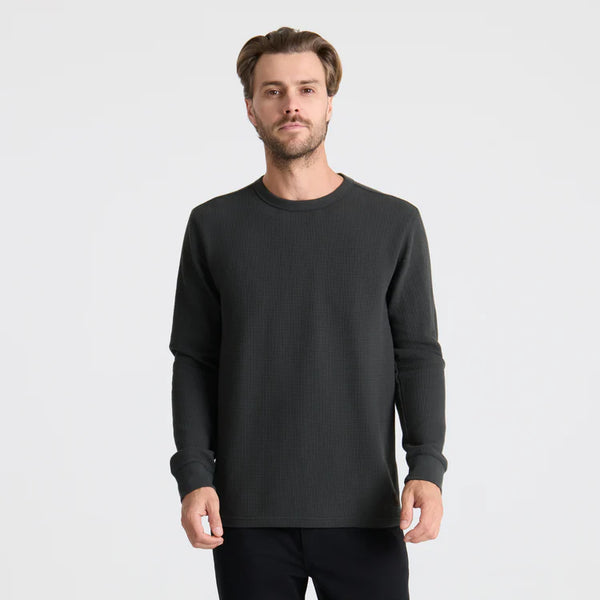 Well Worn Thermal LS Tee - Onyx