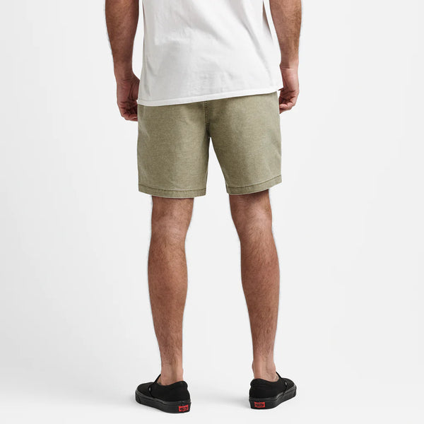 Porter Wash Shorts 17" - Dusty Green
