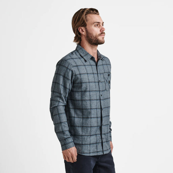 Nordsman Light Long Sleeve Flannel - Dusty Blue