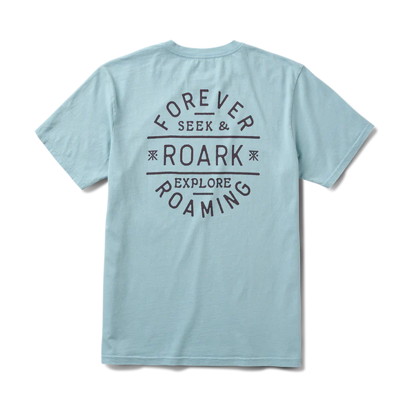 Stamp Premium Tee - Dusty Blue