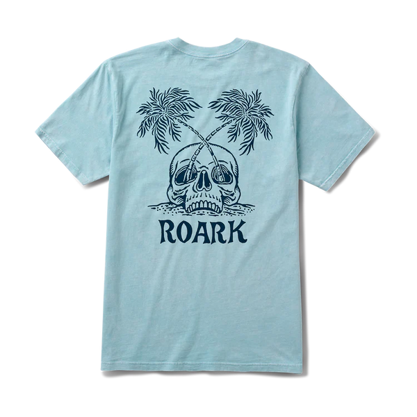 Permanent Vacation Tee - Dusty Blue