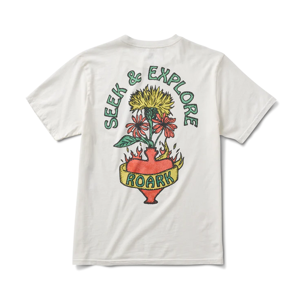 Floral Bouquet Premium Tee - Off White