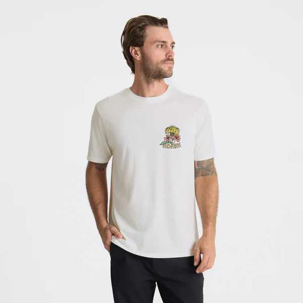 Floral Bouquet Premium Tee - Off White