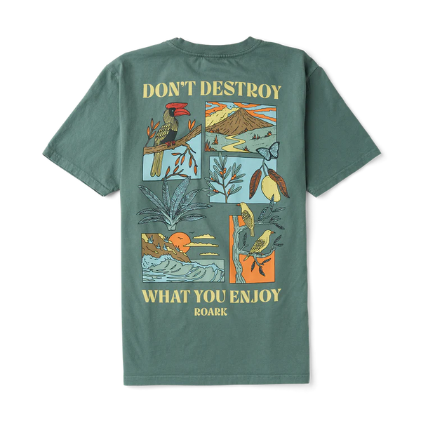 Enjoy Premium Tee - Slate Green
