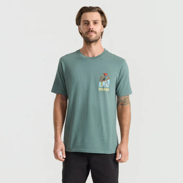 Enjoy Premium Tee - Slate Green
