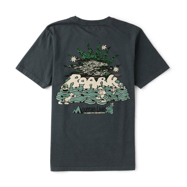Mountain Livin Premium Tee - Charcoal