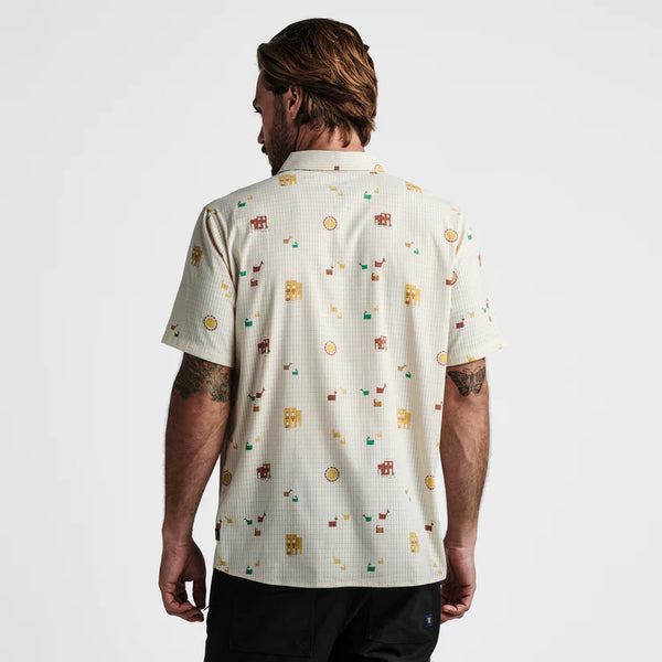 Bless Up Breathable Stretch Shirt - Almond Paste