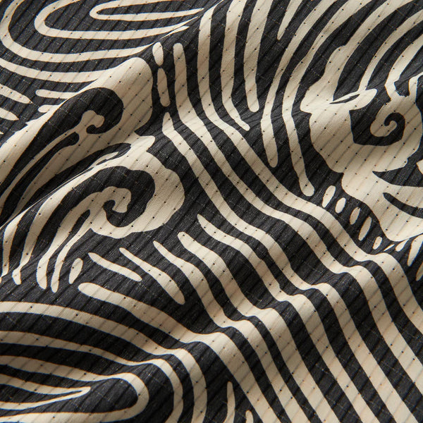 Bless Up Breathable Stretch Shirt - Black Wave