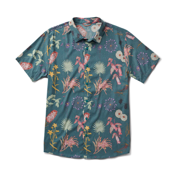 Bless Up Breathable Stretch Shirt - Deep Sea