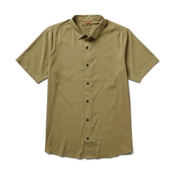 Bless Up Breathable Stretch Shirt - Dusty Green