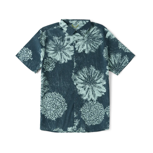 Bless Up Breathable Stretch Shirt - Navy Pukpulko