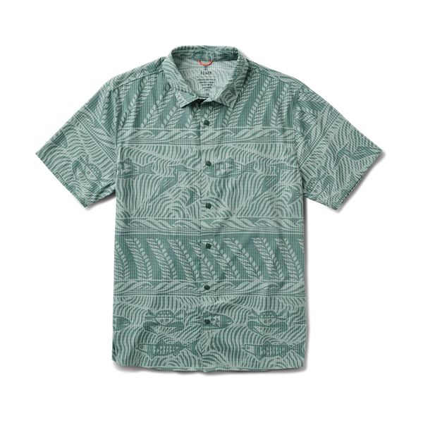 Bless Up Breathable Stretch Shirt - Slate Green