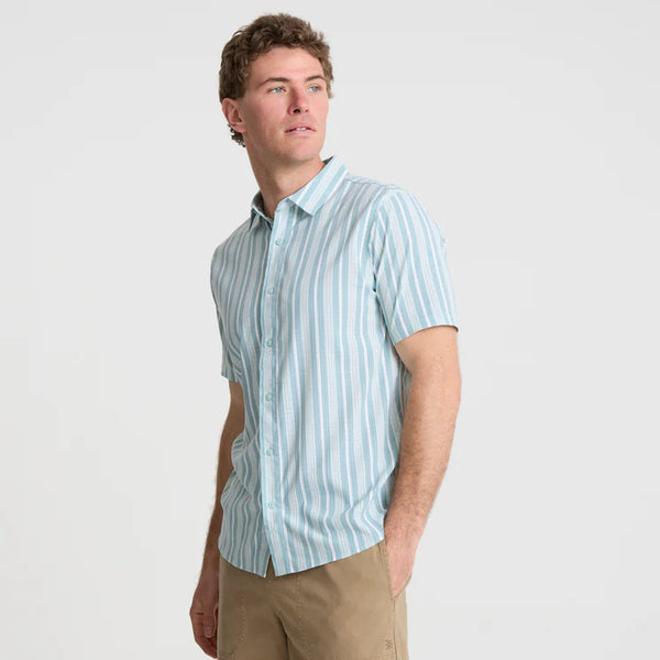 Bless Up Stripe - Dusty Blue