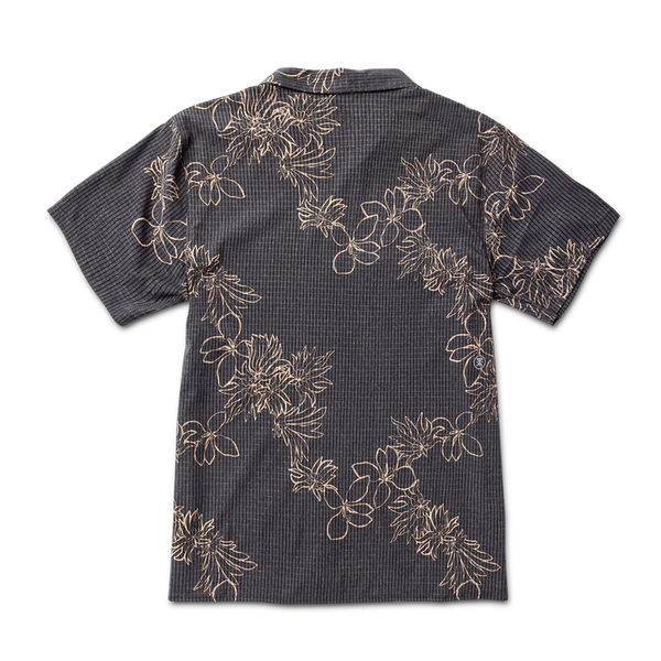 Bless Up Trail Button Up Shirt - Onyx Floral