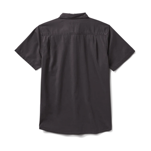 Made to Fade Woven Button Up - Washed Charcoal