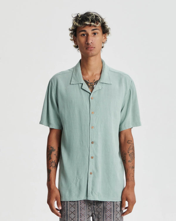 Ernie Resort Shirt - Seagrass