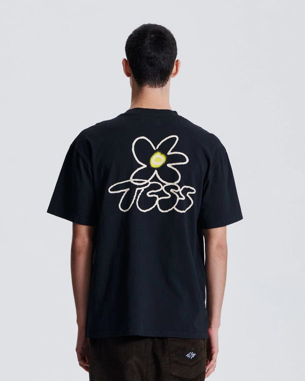 Blooms Tee - Vintage Black