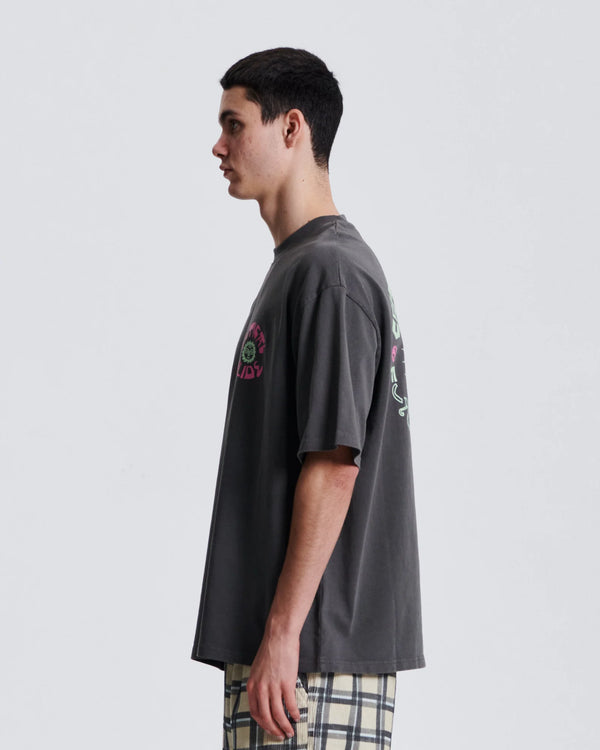 Remains Tee - Asphalt