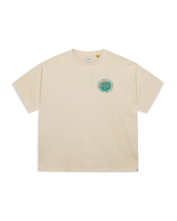Sunrise Jumbo Fit Tee - Ecru