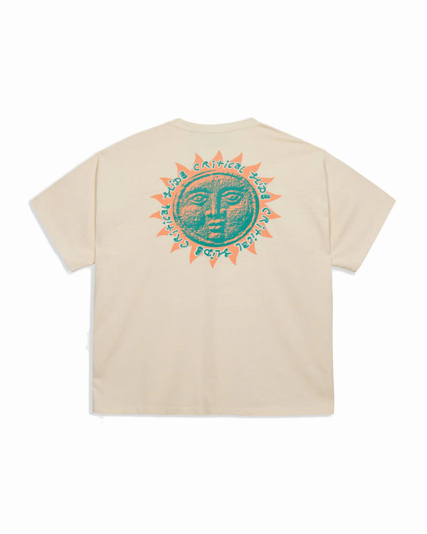 Sunrise Jumbo Fit Tee - Ecru