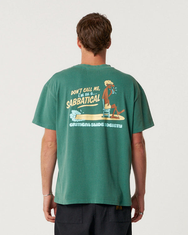 Sabbatical Tee - Dusty Green