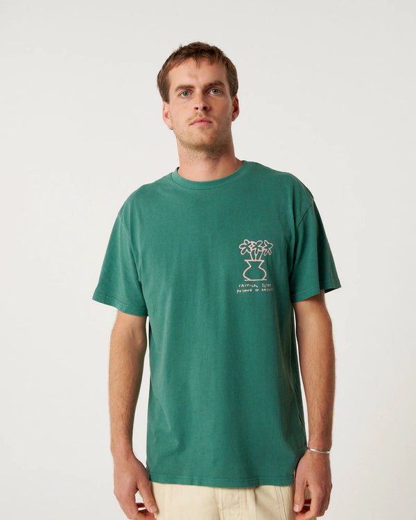 Daisy Tee - Dusty Green