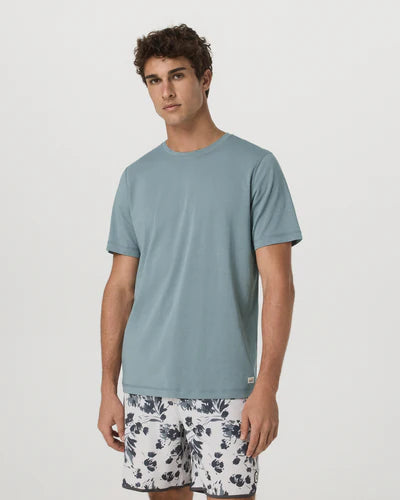 Tuvalu Tee - Misty Blue