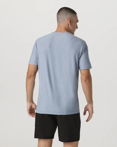 Strato Tech Tee - Blue Dusk Heather