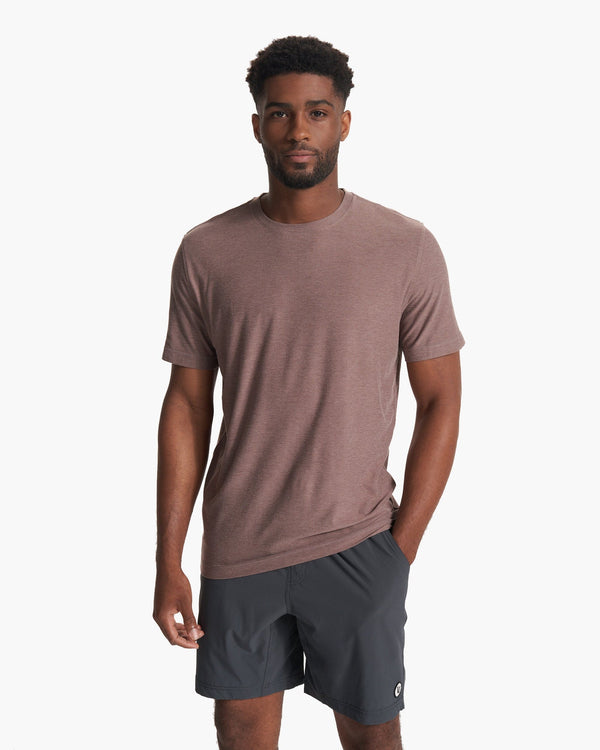 Strato Tech Tee - Hazel Heather