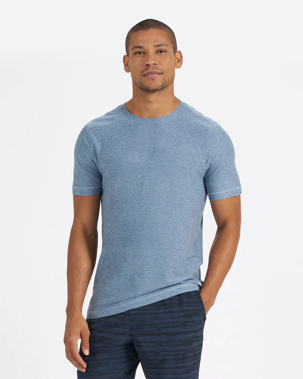 Strato Tech Tee - Cloud Heather